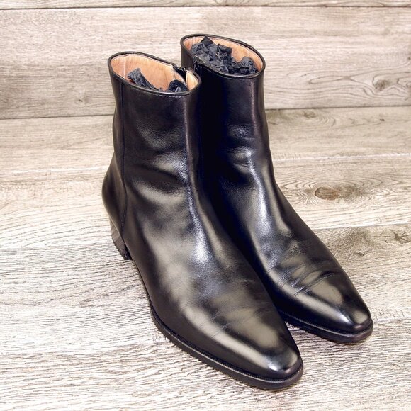$880 Arthur Beren GRAVATI Women's 10.5 M Zipper Boot 3892 * add $15 new Trees - Picture 1 of 16